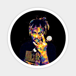 Juice Wrld Colorful Pop Art Magnet